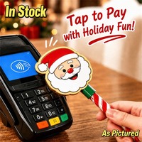 Baguette magique de Noël pour carte de crédit, baguette magique 3D imprimée pour paiement sans contact, bâton de paiement sans contact, cadeau de Noël original