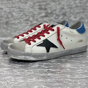 Zapatos Casuales de Cuero Genuino, Estilo de Diseñador de Marca de Lujo con Decoración de Estrella Dorada y Logotipo GGBD, Zapatos para Caminar - Product Image 2