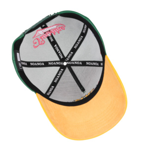 Tcap China 5 Panels Baseball Caps Custom Embroidery logo Leather Cap - Product Image 6
