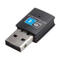 Adaptador USB WiFi BT4.2 2 en 1, Tarjeta de Red Inalámbrica Mini de 150M, Receptor Dongle Combinado BT4.2 para Computadora de Escritorio, Portátil, PC, Windows