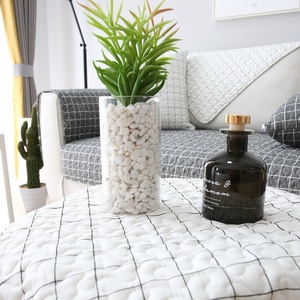 Nordic Simple Modern Four Seasons Universal Combination <strong>Sofa</strong> <strong>Cushion</strong> Pure Cotton Fabric Cover Towel <strong>Set</strong> - Product Image 3