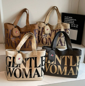 2026 printemps été femmes mode grande capacité Magazine sac dames usage quotidien toile sacs à provisions livre sacs pour filles vente chaude - Product Image 6