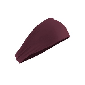 Bóng Rổ Sweatbands Anh Đào Tua Đầy Màu Sắc Tóc Turban Satin Head Bọc Tóc Ban Nhạc Cho Mái Tóc Ngắn - Product Image 4