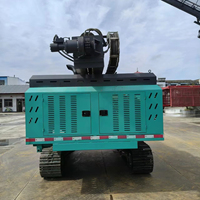 Pile driver solaire sur rail : mobilité tout-terrain et pénétration profonde pour les fermes solaires.