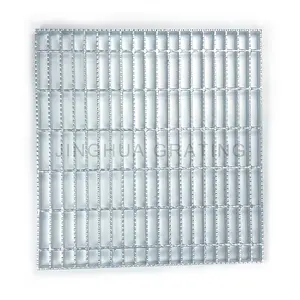 32X5 Mm Galvanized Gi Serrated Welded Steel Bar Grating Berat Di Malaysia