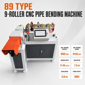 Machine à cintrer les cadres de serres avec outillage à rouleaux personnalisé pour différentes tailles de tubes ronds et arches agricoles - Product Image 2