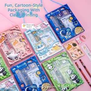 Juego de Papelería para Estudiantes de Alta Calidad, 6 Piezas, Suministros Escolares Completos Portátiles, Caja de Regalo de Papelería para Niños, OEM - Product Image 3