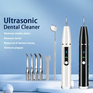 Eco Friendly Ultrasonic Dental Scaler Tartar Stain Teeth Plaque Black Calculus Remover Electric Dental Tooth Cleaner