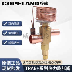 Vanne d'expansion thermique Copeland R22, équilibrage externe, pièces de réfrigération en cuivre et laiton - Product Image 2