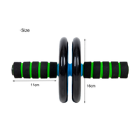 Rouleau d'exercice abdominal à double roue OEM ODM, personnalisable, pour le renforcement musculaire et la musculation