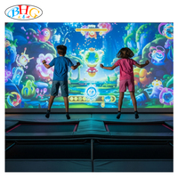 BHG G8008-22 Projecteur AR interactif de haute technologie pour jeux de projection murale sur trampoline pour enfants, aire de jeux intérieure, prise EU