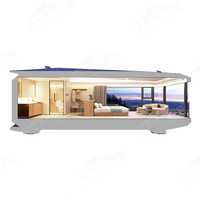 Zcamp R5 maison préfabriquée moderne en alliage d'aluminium Shell Resort Style maison préfabriquée maison mobile portable camping espace capsule