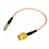 Câble d'assemblage SMA femelle SMA mâle vers TS9 femelle RG316 RG316/U, câble de raccordement RF flexible pour modem LTE, routeur sans fil, antenne