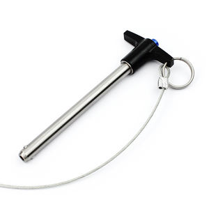 Goupille de verrouillage à bille à dégagement rapide de haute qualité en acier inoxydable <span class=keywords><strong>303</strong></span> 6mm de diamètre. Goupilles de verrouillage à billes de type T pouces 100mm Longueur de poignée - Product Image 4