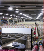 Vente directe usine – Tube lumineux solaire industriel vertical fixe en alliage d'aluminium, économie d'énergie, type lucarne