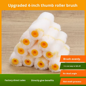 <span class=keywords><strong>Rullo</strong></span> per Pittura Industriale in Poliestere da 4 Pollici, Strumento per Pittura <span class=keywords><strong>Angoli</strong></span> e Pareti Fai-da-Te, con Opzione OEM Personalizzabile - Product Image 4