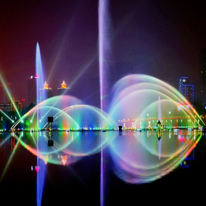 Lumière de scène spatiotemporelle Gratte-ciel Contes de fées Monde Coloré RGB Animation Lampe Magique Musique Laser Lumières Spectacle - Product Image 5