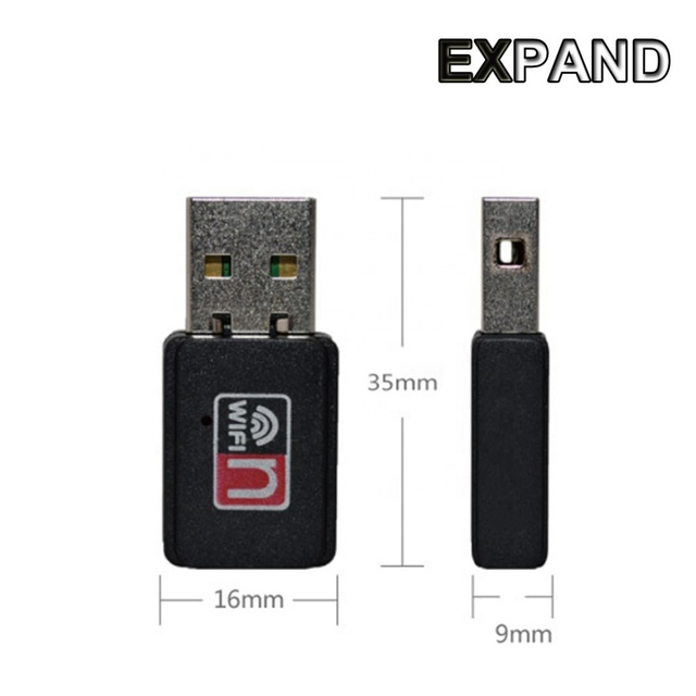 150Mbps Ralink RT5370 Chipset 2.4GHz External USB Wireless WiFi Dongle in Stock