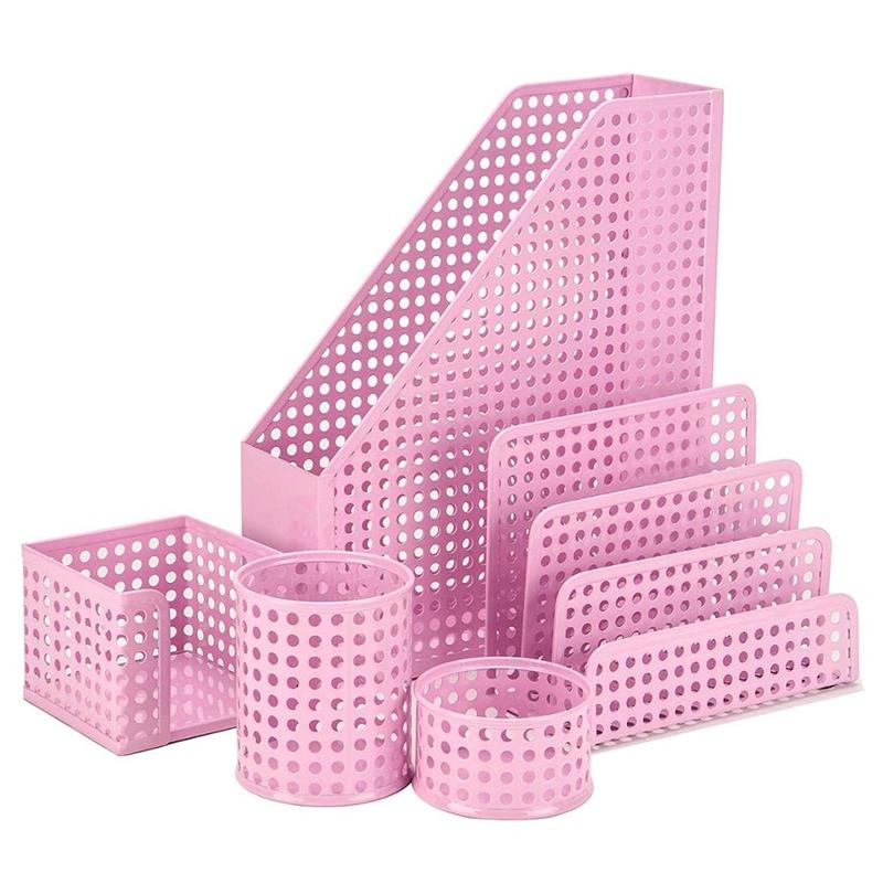 Wideny Office Supplies 5 Pcs Pink