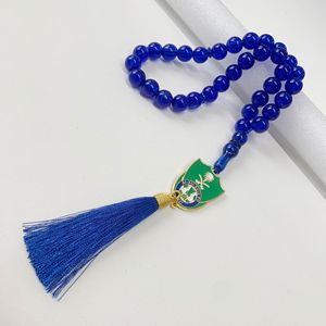 Rosario Tasby da trentatré perle, ciondolo dorato per la squadra di calcio, rosario Tasbih, vendita all'ingrosso di braccialetti mediorientali - Product Image 2