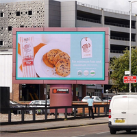 Écran LED publicitaire extérieur RGX P6mm, alimentation directe usine, étanche IP65, haute luminosité, affichage vidéo numérique