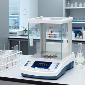 Bilancia Analitica di Alta Precisione Originale per Laboratorio e Ricerca, 100g/0.1mg, con Calibrazione Esterna - Product Image 4