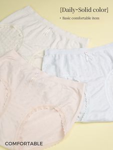 Culottes en soie de qualité supérieure, vente en gros d'usine, couleur unie, douces et confortables, logo personnalisé, soie de mûrier naturelle, sous-vêtements pour femmes - Product Image 5