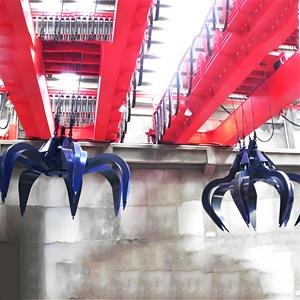 Grue de pont à godet à double faisceau à grappin modèle QZ à vendre - Product Image 6