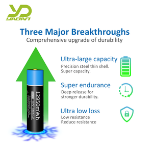 18650 personalizzato <span class=keywords><strong>3500mAh</strong></span> 3.7V PVC avvolgente ricaricabile 10C 20C agli ioni di litio batteria cilindrica <span class=keywords><strong>3500mAh</strong></span> 3.7V batteria - Product Image 4