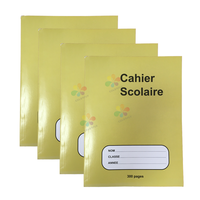 Vente en gros 96pgs cahiers d'exercices personnalisés pour étudiants-cahiers scolaires avec logo imprimé/service OEM d'illustration