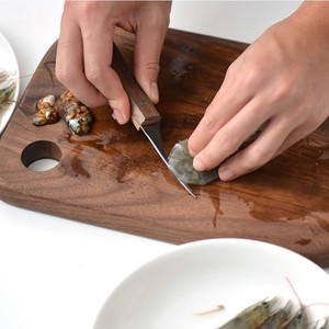 Shrimp Deveining Tool Beechwood Stainless Steel Kitchen Gadget Seafood Prep - Product Image 3