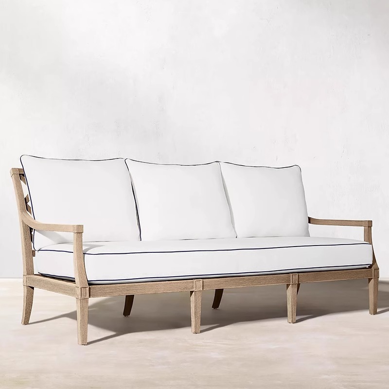 Three-seater sofa [teak]