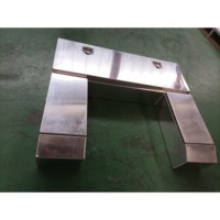 Boîtes à outils combinées 3-en-1 en aluminium argenté, robustes, imperméables, résistantes à l'usure et durables, vente en gros d'usine