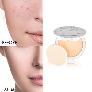 La <span class=keywords><strong>mejor</strong></span> base de polvo prensado <span class=keywords><strong>Cobertura</strong></span> completa Polvo compacto natural de larga duración Etiqueta privada - Product Image 4