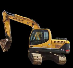Excavadora Hidráulica Usada Hyundai 150 de 15 Toneladas Importada de Corea, con Pocas Horas de Uso y Motor en Buen Estado, Informe Incluido - Product Image 1