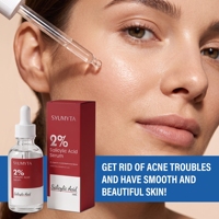 Suero Facial OEM con Niacinamida y Ácido Salicílico, Control de Grasa, Exfoliante, Minimizador de Poros, Clarificante, Calmante, Protector Solar, Blanqueador, 30 ml