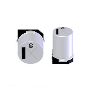 Condensateur SMD original à montage en surface CED0J221MCB6358 220 uF CAP ALUM 220UF 20% 6.3V - Product Image 1