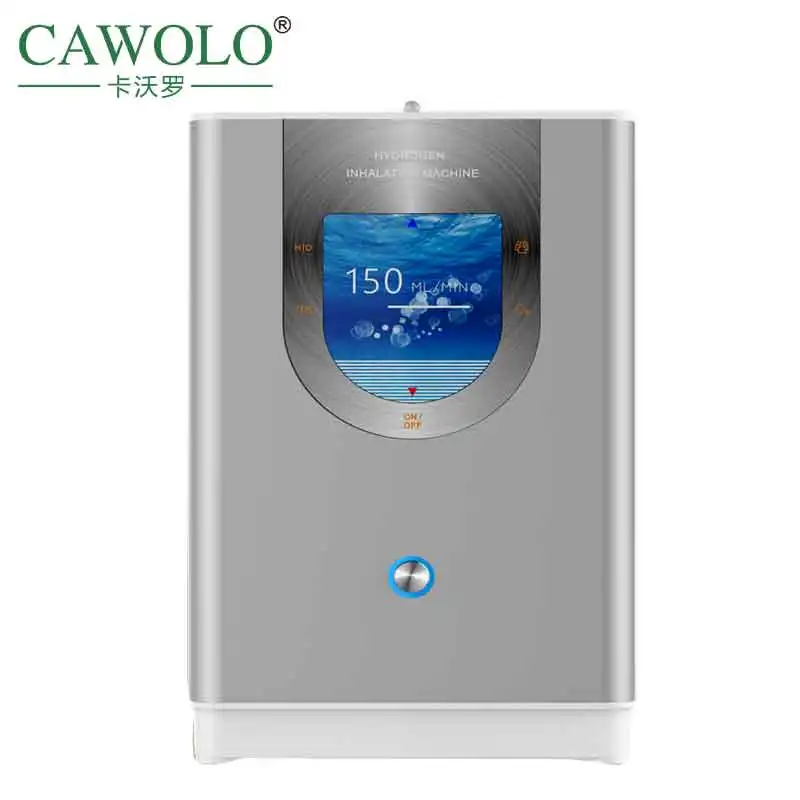 Cawolo Brown Gas Machine SPE PEM Hydrogen Gas Inhaler Portable 150ml H2 Therapy Mini Brown Gas Generator
