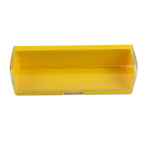 Swimming Goggle Case <b>Plastic</b> Portable Transparent PS <b>Storage</b> <b>Box</b> M Size Universal Use Black Yellow Gray <b>White</b> - Product Image 5