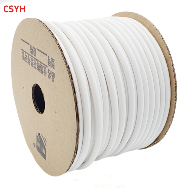 CSYH YH-HST008 White PVC Wire Marking Sleeve Tubing 10mm Soft Cable ...