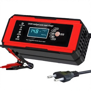 <span class=keywords><strong>Cargador</strong></span> de batería inteligente automático de 12v 24v 10a para arranque y parada de automóviles, compatible con baterías de plomo-ácido, <span class=keywords><strong>AGM</strong></span>, gel y SLA recargables. - Product Image 1