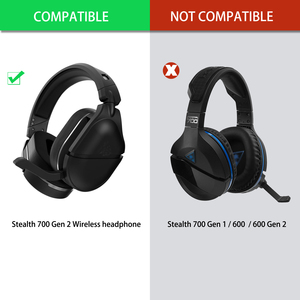 Defean-almohadillas de repuesto para auriculares de tortuga, para playa, Stealth, 700 Gen 2, auriculares inalámbricos para videojuegos - Product Image 4