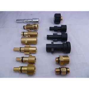 Car Washer Copper Adapter M14 To 1 4 Thread Quick Connector Union Accessory For Foam Pot High Pressure Water Gun - Product Image 2