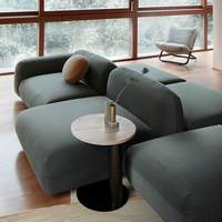 Designer moderne italien personnalisé tissu modulaire sectionnel canapé ensemble Villa maison salon hôtel appartement combinaison canapé