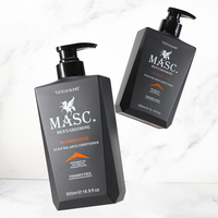 Set Sampo dan Kondisioner Pelembap Minyak Argan Alami Label Pribadi Anti Ketombe Minyak Rosemary Pertumbuhan Rambut Cepat Bebas Sulfat