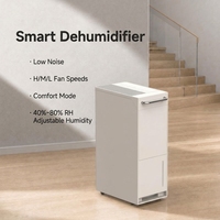 Déshumidificateur d'air portable pour la maison, haute capacité d'élimination de l'humidité, 20L, 25L, 35L par jour, avec pompe de drainage