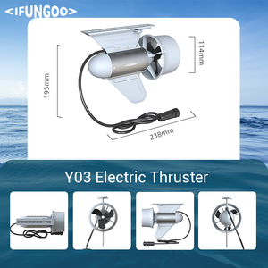 Propulsor Eléctrico Ifungoo Y03 y Batería B1 - <span class=keywords><strong>Motor</strong></span> sin Escobillas <span class=keywords><strong>de</strong></span> 350W <span class=keywords><strong>para</strong></span> <span class=keywords><strong>Tabla</strong></span> <span class=keywords><strong>de</strong></span> <span class=keywords><strong>Paddle</strong></span> <span class=keywords><strong>Surf</strong></span>, Portátil y Resistente al Agua - Product Image 4