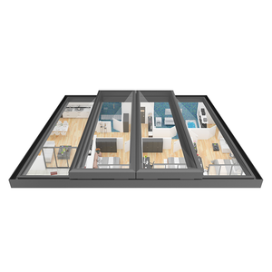 Fenêtre coulissante automatique intelligente au design espagnol moderne, <span class=keywords><strong>petite</strong></span> taille, sortie <span class=keywords><strong>de</strong></span> secours, balcon, <span class=keywords><strong>toit</strong></span>, grenier, <span class=keywords><strong>lucarne</strong></span> contemporaine - Product Image 2