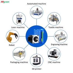 Kit de pilotes de moteurs pas à pas Allgreen 2 phases Nema34 DC/AC 4,5/6,5 N.m 6A DC/AC en boucle fermée pour machine CNC - Product Image 5