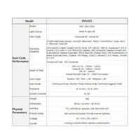 Module de lecteur de codes-barres 2D A77 EM1431, mini lecteur de codes QR intégré pour borne de kiosque, terminal de point de vente, USB RS232